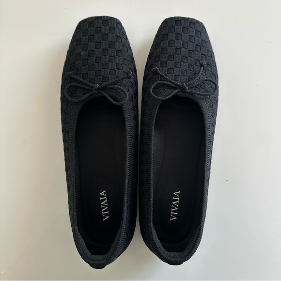 Vivaia Square Toe Miranda Black ballerina flats - Picture 10 of 10